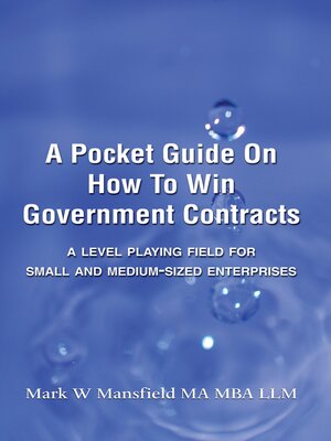 cover image of A Pocket Guide on How to Win Government Contracts